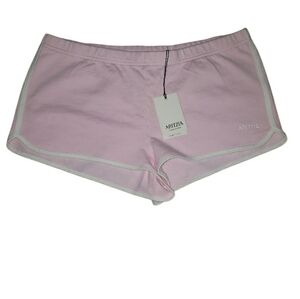 NWT Aritzia Terry Sweatfleece Snug Lo-rise Dolphin Short- L